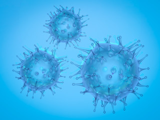 coronavirus cell or covid-19 cell