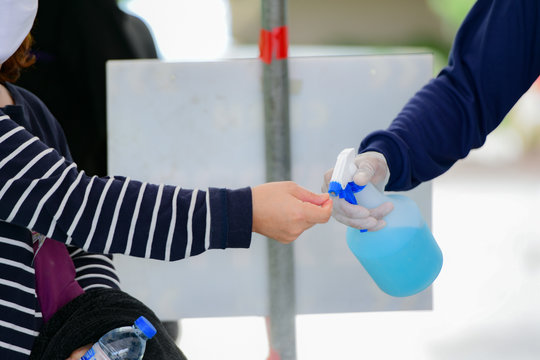 Hygiene concept.
prevent the spread of germs and bacteria and avoid infections corona virus.