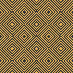 Simple linear geometric seamless pattern, vector