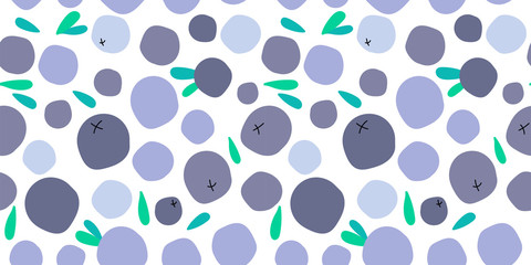 silhouettes bilberry pattern