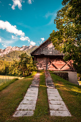 Summer has arrived in the italian alps