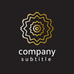 ornament gold logo