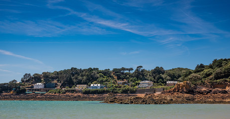 Jersey wooded shore