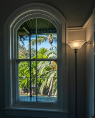 Key West tropical window