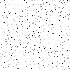 Seamless pattern of black speckles, grain, dust.