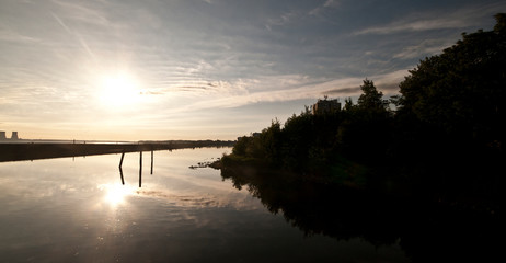 Bentley Continental at speed