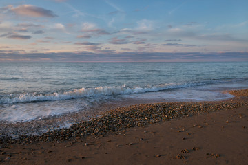 Seascape. Beach.
