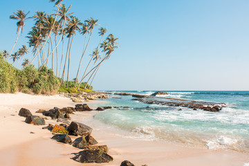 Picturesque Koggalla Beach, Sri Lanka