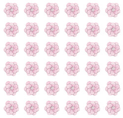 pink watercolor flower saemless pattern