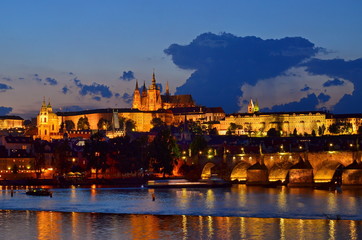 landscape of Prague,Czech Republic