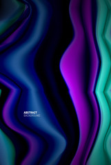 Liquid gradients abstract background, color wave pattern poster design for Wallpaper, Banner, Background, Card, Book Illustration, landing page