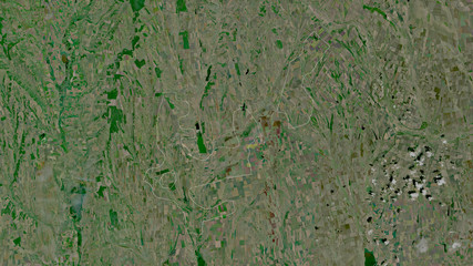 Taraclia, Moldova - outlined. Satellite