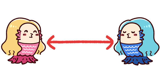 ソーシャルディスタンス　アマビエ