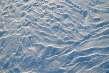 A background texture of snow