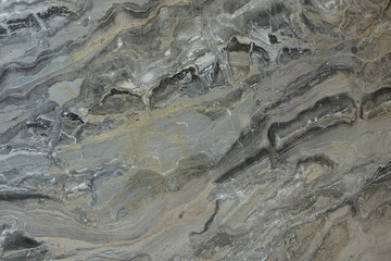 Natural stone of gray-white color with a beautiful pattern is called Arabescato Orobico Grigio marble - 340200985