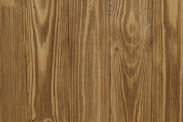 Texture of wooden boards, brown wooden plank background