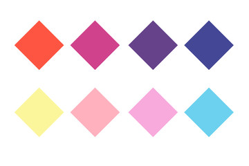 set of colorful geometric patterns