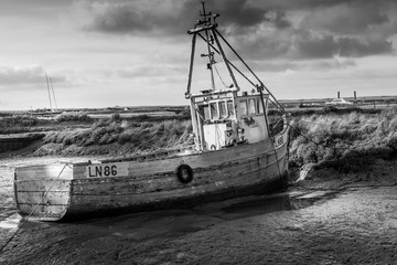 old fishing boat