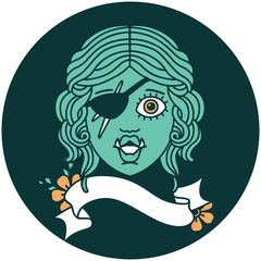orc rogue character face icon