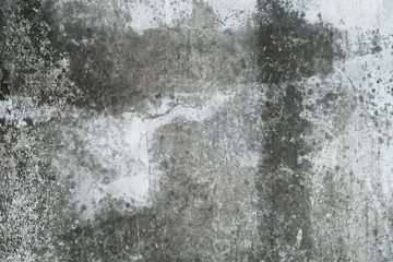 Textured Vintage black and white wall background. concrete tones in grunge style with copy space
