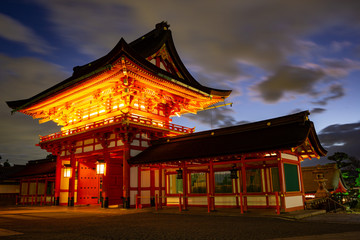 Fushimi Inari-Taisha Shrine - Over 1300 years Heritage Temple in Kyoto, Japan