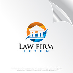 attorney, law, legal logo. modern icon, template design