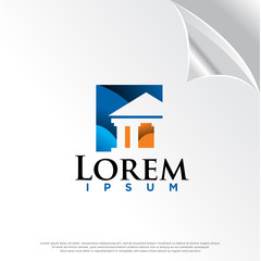 attorney, law, legal logo. modern icon, template design