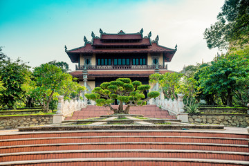 Buu Long entrance temple in Ho Chi Minh city, vietnam