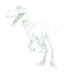 Obraz na płótnie Canvas 3d illustration of the raptor 
