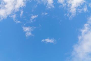 blue sky with clouds