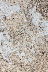 wall with peeling paint surface