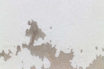wall with peeling paint surface