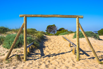 Stunning natural park near Guardamar del Segura. Province of Alicante. Spain