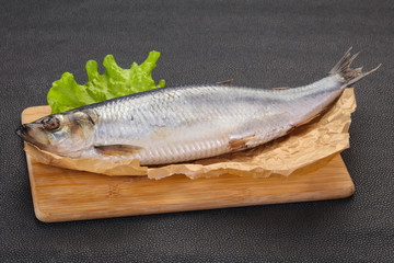 Salted herring fish