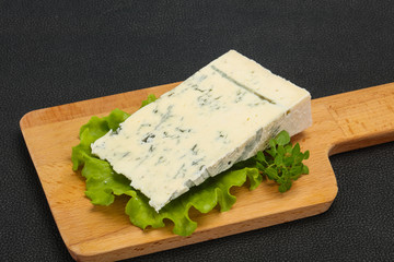 Italian traditional gorgonzola soft cheese
