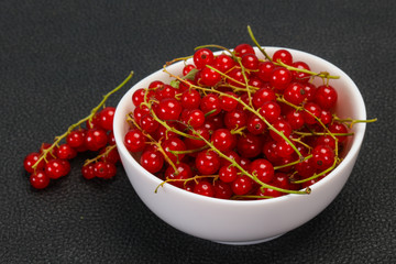 Sweet tasty fresh Red currant