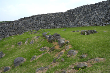 世界遺産　今帰仁城
