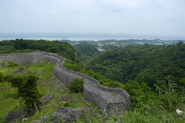 世界遺産　今帰仁城