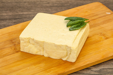 Asian vegetarian tofu soya cheese