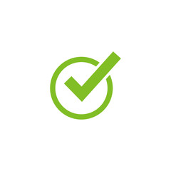 Check mark icon, Check mark sign and symbol vector