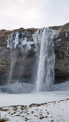 Seljalandsfoss Island Wasserfall