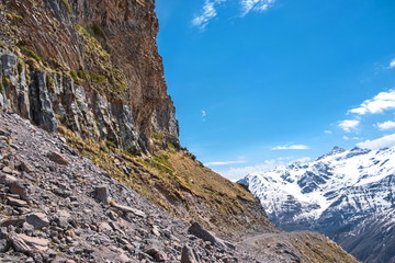 Fototapeta na wymiar Mountain landscape. Elbrus region. 