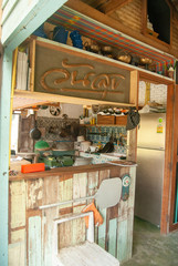 old kitchen interior