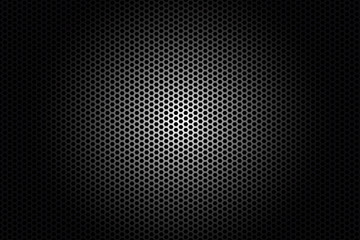 Dark carbon fiber texture. Metal texture black steel background.