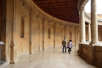  Alhambra palace complex in Spain © moniadk
