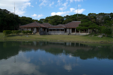 世界遺産　識名園