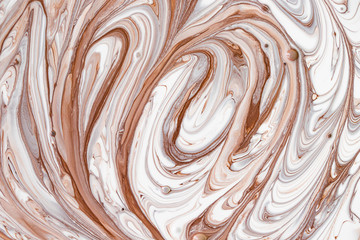 abstract colorful background with brown marble hue 