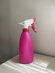 plastic spray bottle