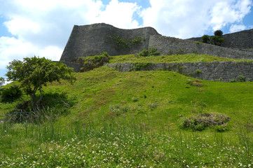 世界遺産　勝連城跡