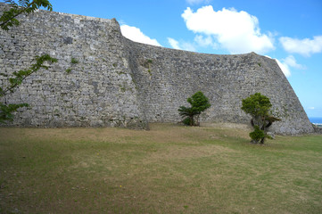 世界遺産　中城城